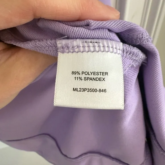 Authentic Masters Magnolia Lane Tech Women's Zip Up Lavender S - Picture 6 of 6